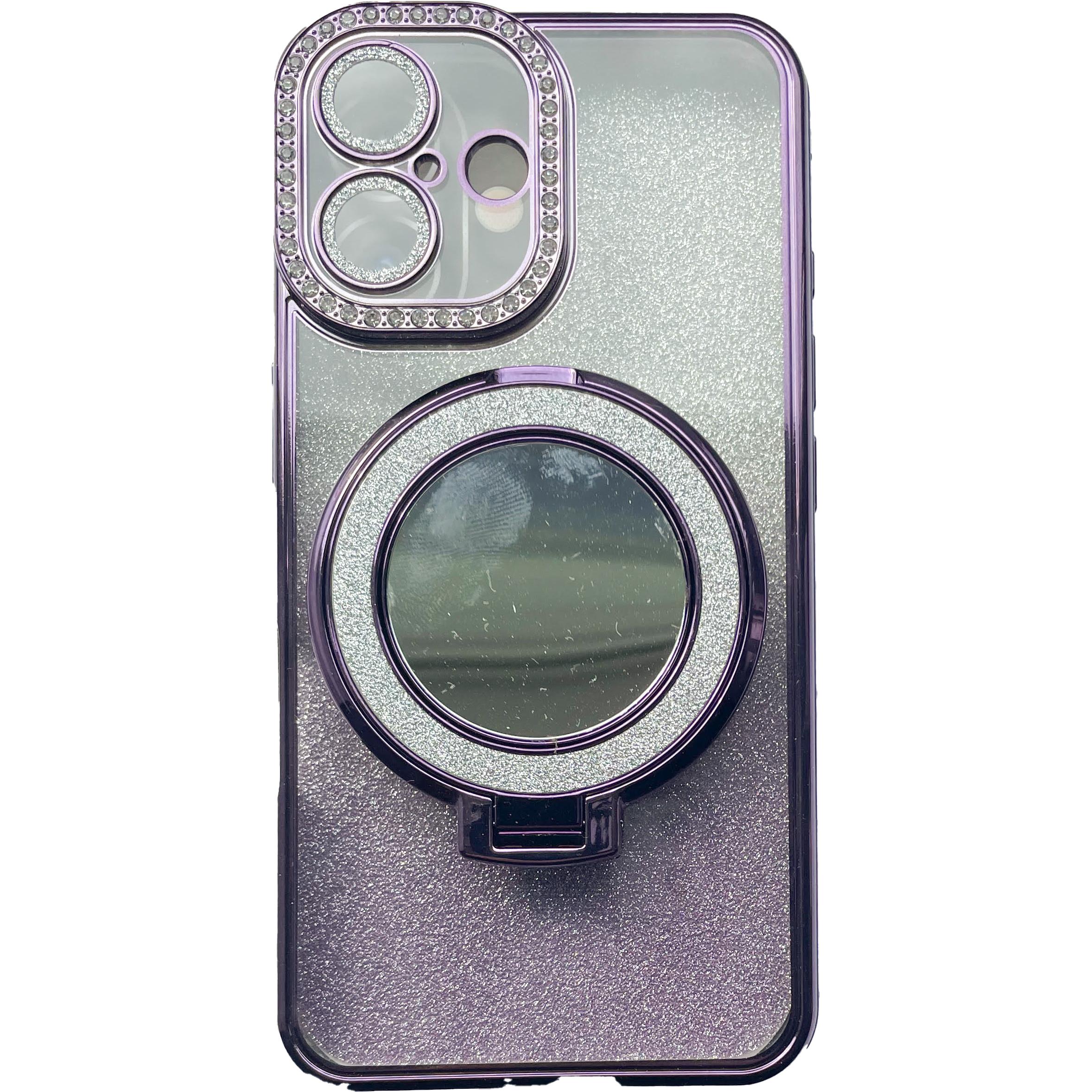 Thumbnail - Peter Jäckel OHLALA! Back Cover Glamour Mirror (Apple iPhone 16 Pro), Smartphone Hülle, Violett
