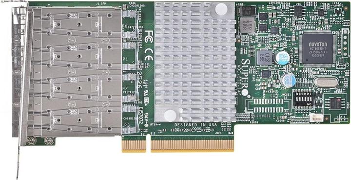 Produktbild Supermicro STANDARD LP 4-PORT 10GBE SFP+ (Ethernet, RJ45)