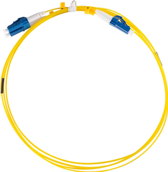 Produktbild LogiLink Extra dünnes OS2 LWL Patchkabel LC-LC Duplex, 2,0 m, G657.A2 (S/UTP, CAT6, 2 m)