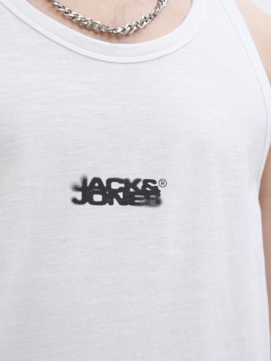 Image du produit Jack & Jones Logo Rundhalsausschnitt Tanktop Tanktop (XL)
