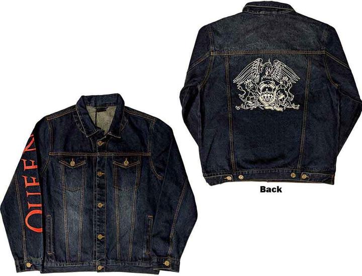Immagine prodotto Queen White Crest Denim-Jacket (S)