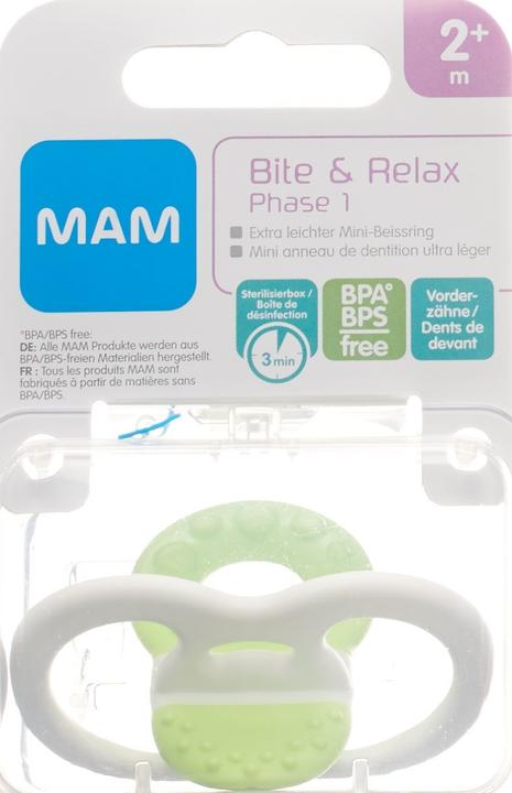 Actual product image MAM Bite + Relax Phase 1