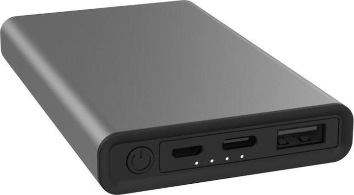 Produktbild Qualo Recycling power bank 5000 mAh 12W gray QRPB5-12-18 (5000 mAh, 12 W)