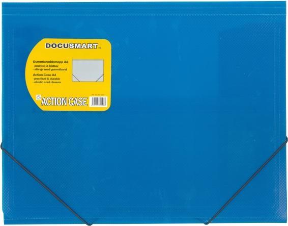 Actual product image B.N.T. Plast folder bnt Docusmart blå m/3 klapper (A4, 1 x)
