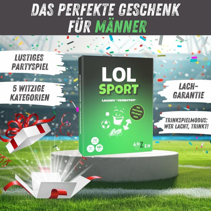 Produktbild Anzen Spiele ANZEN - LOL SPORT - Lachen verboten (Deutsch)