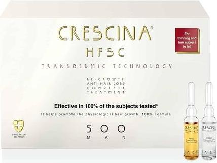 Produktbild Crescina HFSC Transdermic Technology Ampulle Complex zur Wiederherstellung des Haarwachstums und gegen (500 ml)