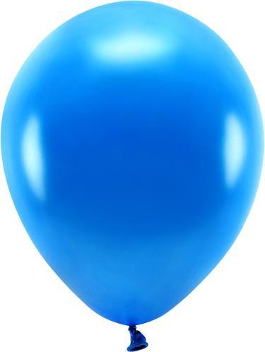Actual product image Partydeco Balloons Eco Bleu Royal métallique (10 x)