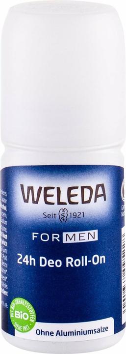 Actual product image Weleda For Men 24h deodorant (Roll-on, 50 ml)