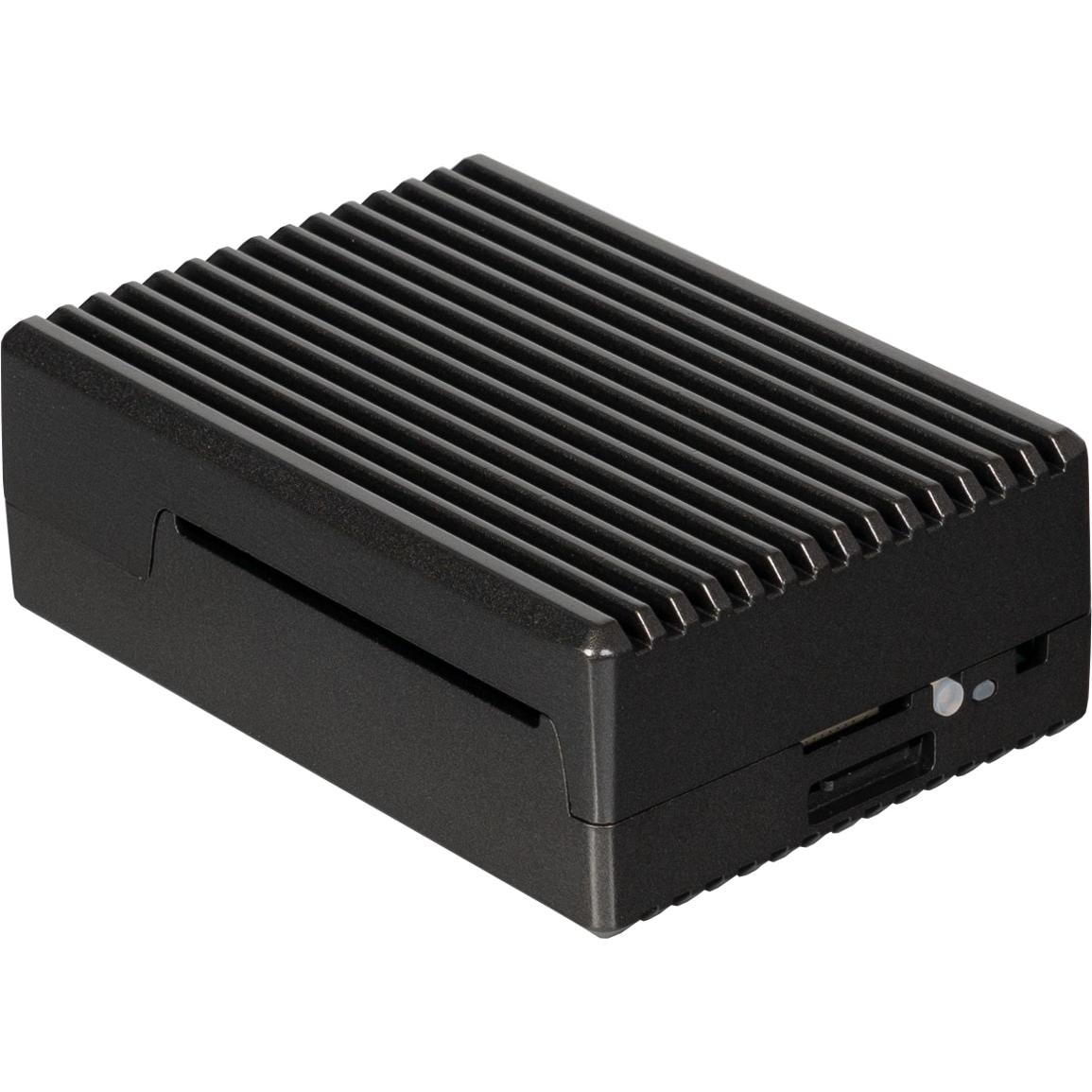 Joy-it RB-AlucaseP5-08 SBC-Gehäuse Passend für (Entwicklungskits): Raspberry Pi, Entwicklungsboard Zubehör, Schwarz
