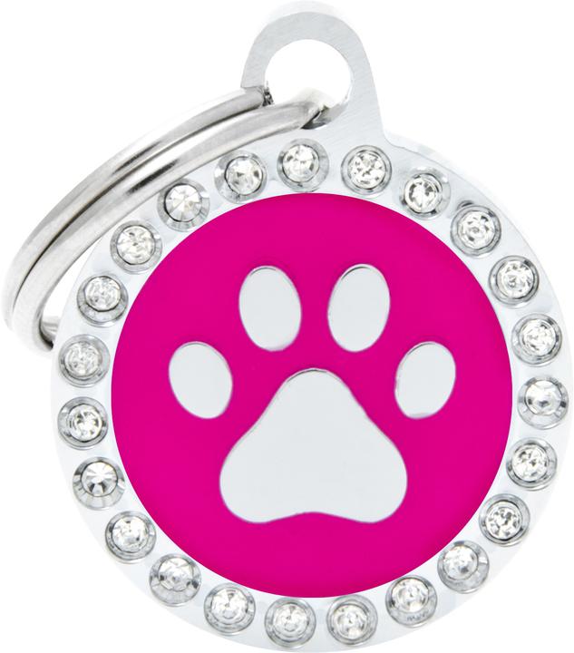 Myfamily MyFa tegn glam, cercle avec poteau, rose