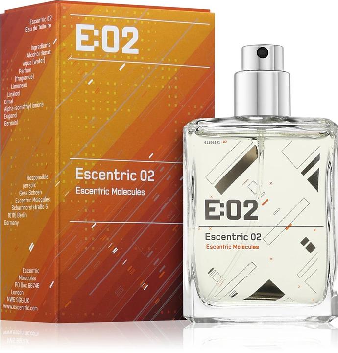 Immagine prodotto Escentric Molecules Escentric 02 con custodia da viaggio in alluminio (Eau de parfum, 30 ml)
