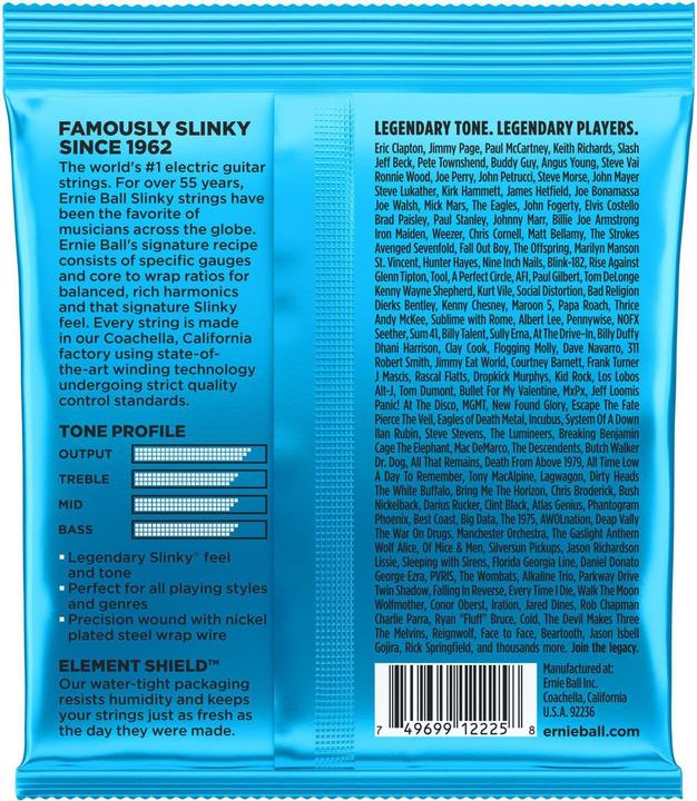 Produktbild Ernie Ball Slinky Nickel (6 x, E-Gitarre, 0.04")