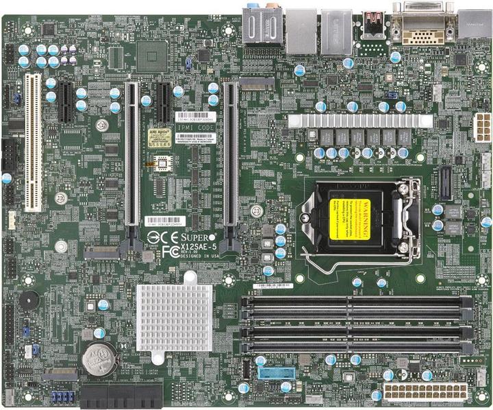 Supermicro Server MB Super Micro MBD-X12SAE-5-B LGA 1200/ATX/2xLAN (LGA 1200, Intel W580, ATX)