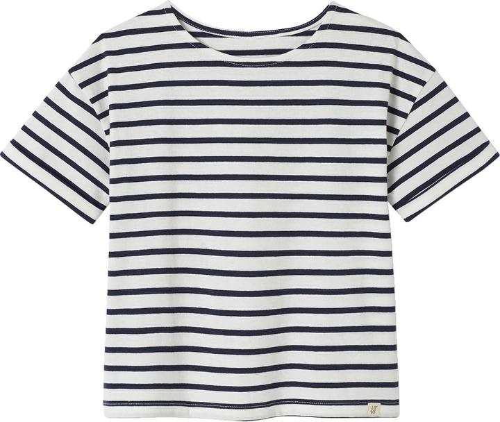 Produktbild Vertbaudet Geringeltes Mädchen T-Shirt mit Recycling-Baumwolle (146, 152)