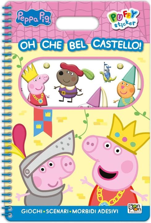 Puffy Sticker Il Castello Di Peppa (New)