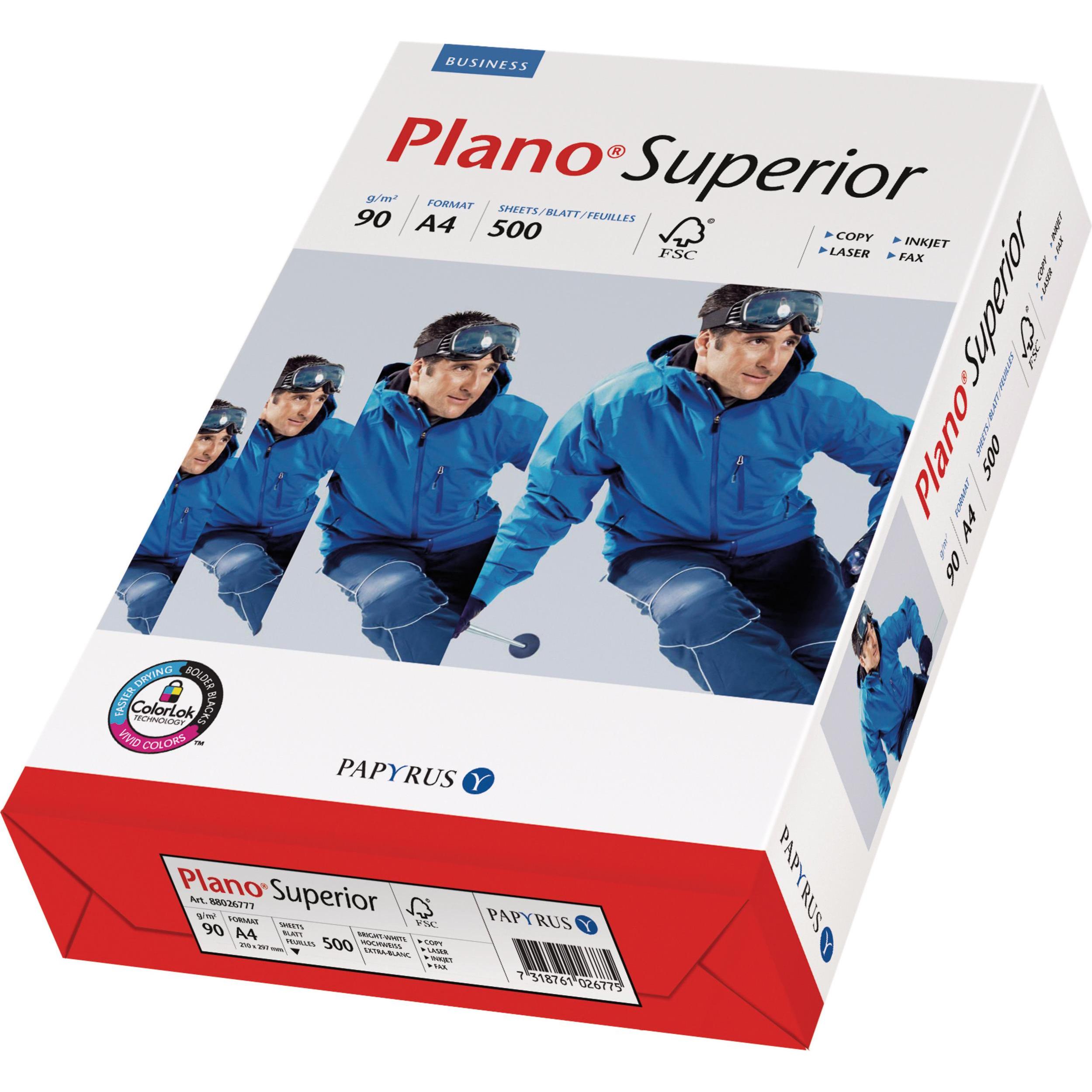Papyrus, Kopierpapier, Plano Superior (90 g/m², 500 x, A4)