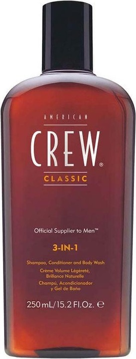 Actual product image American Crew Classic 3 in 1 (250 ml, Liquid shampoo)