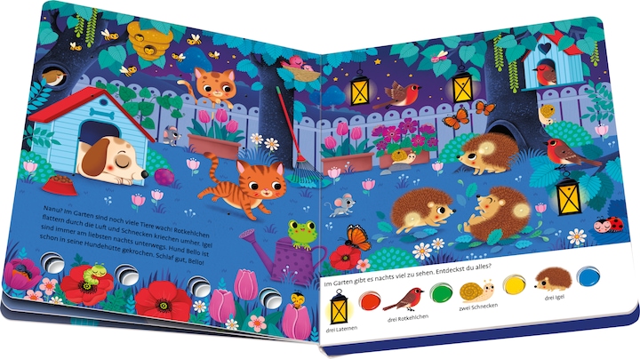 Image du produit Ravensburger Mon grand livre caché de lumières : Dans la nuit (Allemand)