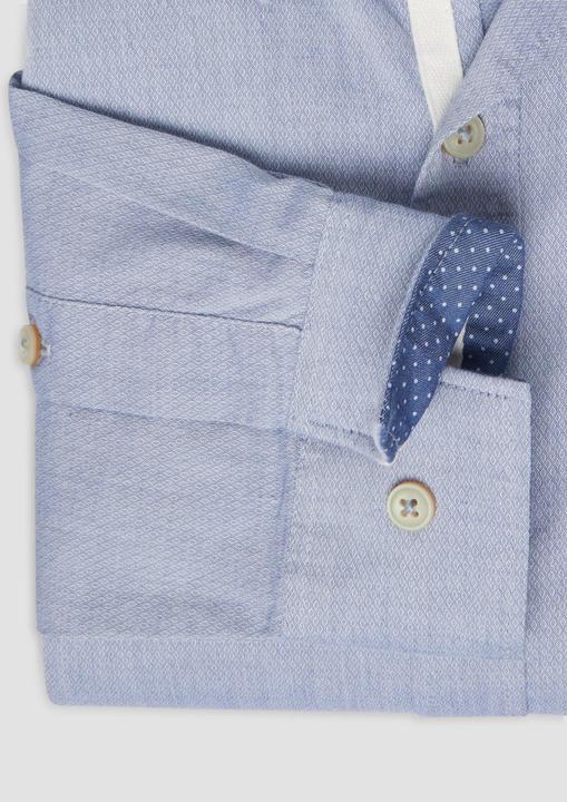 Immagine prodotto s.Oliver Hemd Regular Fit: Gemustertes Langarmhemd mit Brusttasche (L)