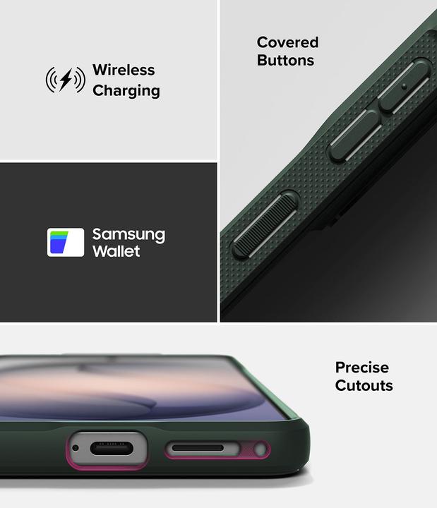 Produktbild Ringke Onyx Galaxy S26 Dunkelgrün (Samsung Galaxy S26)