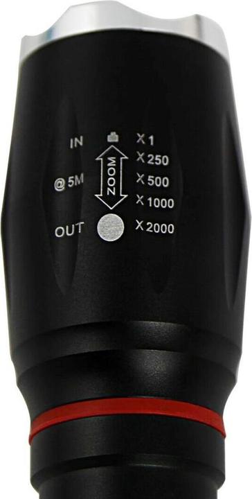 Actual product image Esperanza EOT070 Taschenlampe Schwarz LED-Taschenlampe (15 cm, 250 lm)