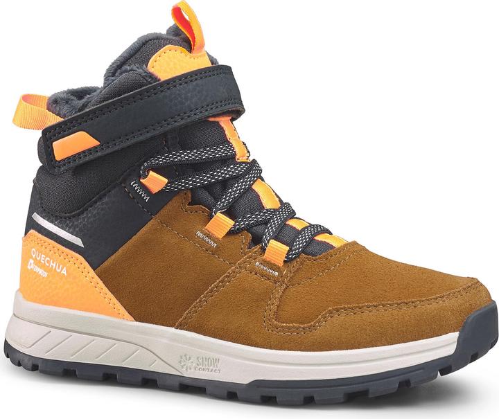 Orange, Grau, Braun
