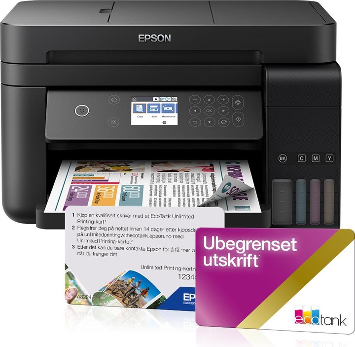 Epson ET-3750 EcoTank Unlimited (Tintentank, Farbe)