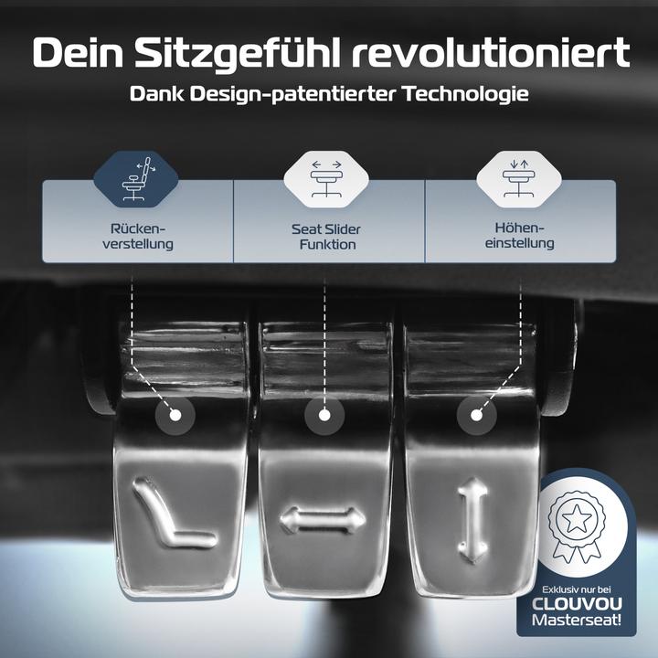 Produktbild Clouvou MasterSeat (49 - 59 cm)