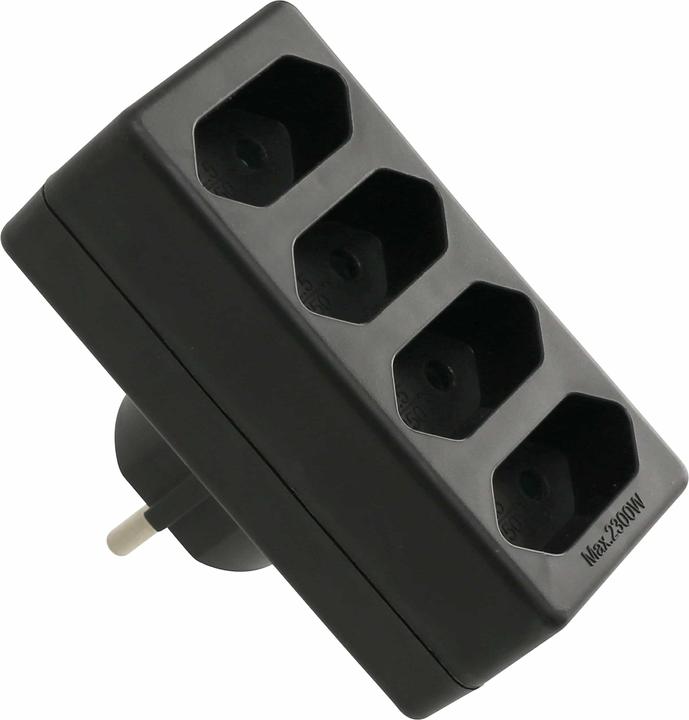 Actual product image As - Schwabe 48412 Socket Distributor Black