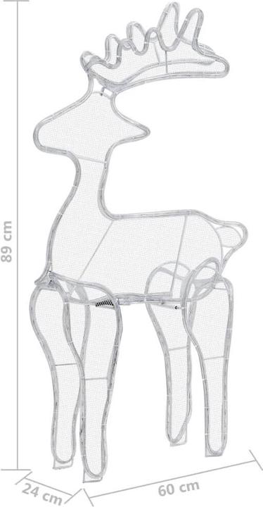 Image du produit vidaXL Rentier Weihnachtsdekoration
