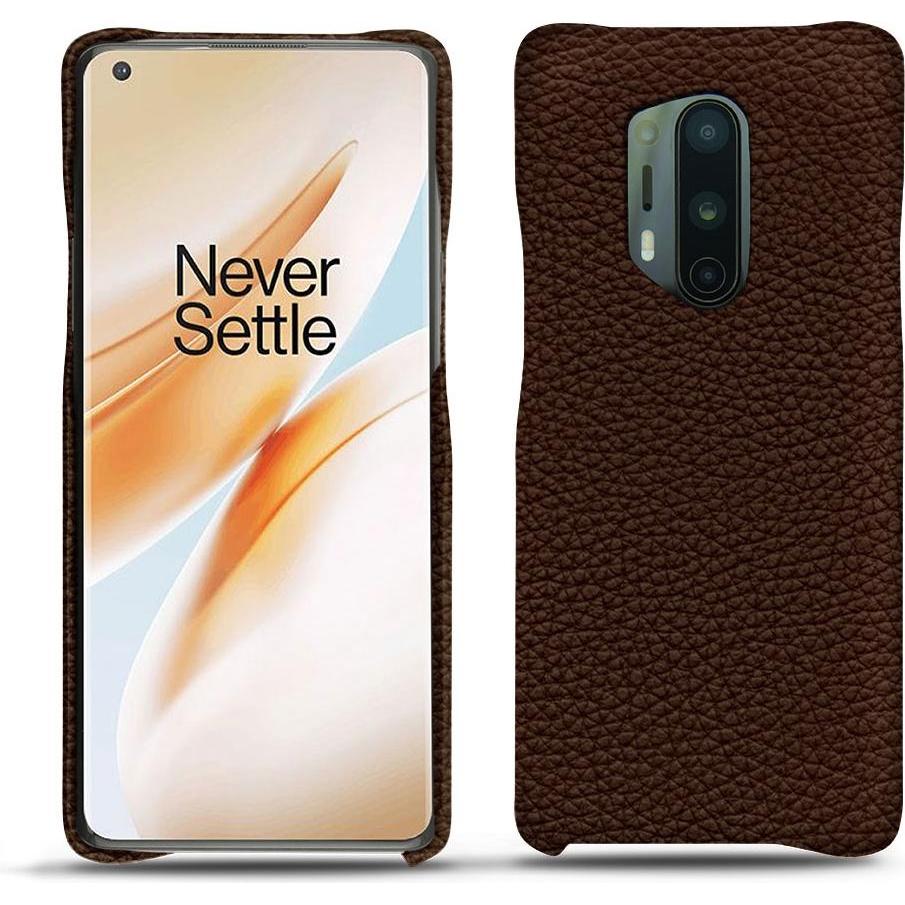 Noreve Lederschutzhülle (OnePlus 8 Pro), Smartphone Hülle, Braun