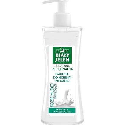 Biały Jeleń, Intimpflege, White Deer - Hypoallergenic Emulsion For Intimate Hygiene Moisturizing Goat's Milk 265Ml (265 ...