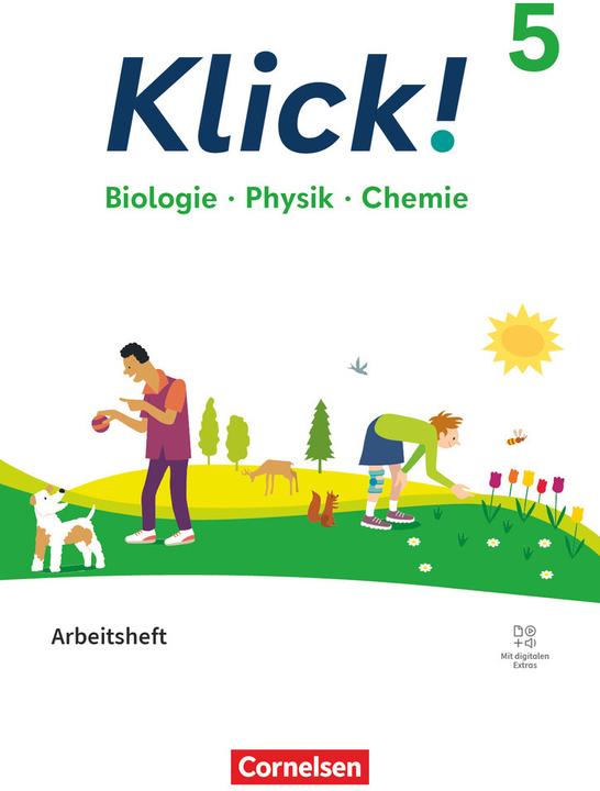 Actual product image Klick! - Fächerübergreifendes Lehrwerk für Lernende mit Förderbedarf - Biologie, Physik, Chemie - ab (German, Benjamin Schmidt, Berthold Geist, Daniela Perbrandt, Patrick Schönecker, Victoria Stolz, 2024)