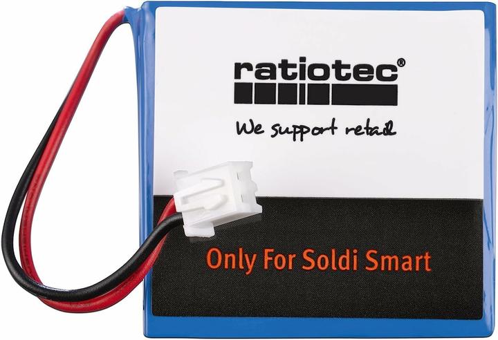 ratiotec Rechargeable battery for note validators Smart Lithium-Ion 600 mAh