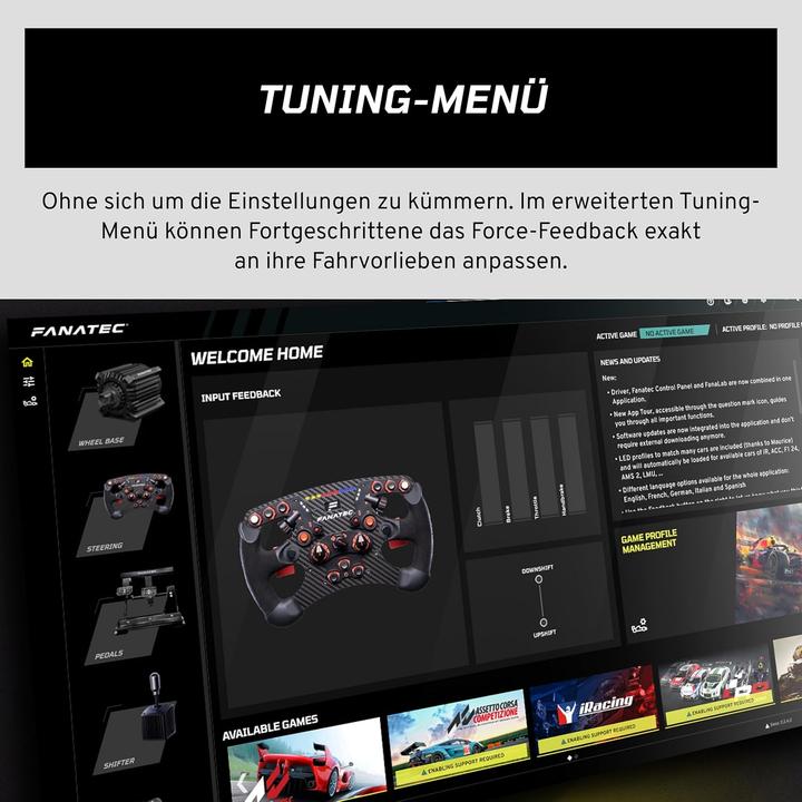 Immagine prodotto Fanatec Sim Racing Wheel Base CSL DD QR2 (5 Nm) (PC, Xbox One X, Xbox Serie S, Xbox Series X)