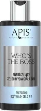 Image du produit Apis Natural Cosmetics Apis - Who's the Boss 3in1 gel nettoyant énergisant pour le corps 300ml (300 ml)