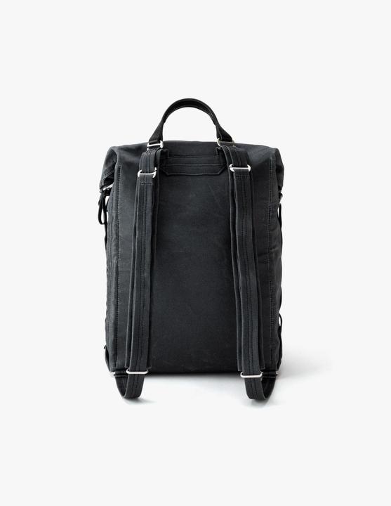 Produktbild Qwstion Roll Pack – Waxed Black - Waxed Black (20 l)