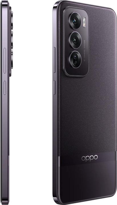 Produktbild OPPO Reno12 Pro 5G 12Gb 512Gb 6.7' (512 GB, Nebula Black, 6.70", Dual SIM, 5G)