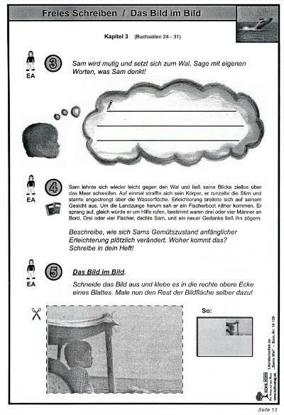 Produktbild Sams Wal / Literaturseiten (Deutsch, Moritz Quast, 2006)