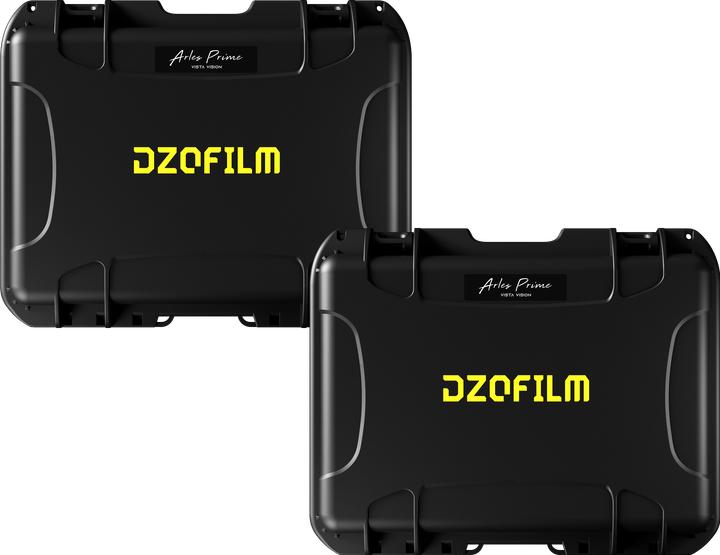 Actual product image Dzofilm Arles 14/21/25/35/50/75/100/135mm FF/VV Prime Cine Lens (PL mount,meter)