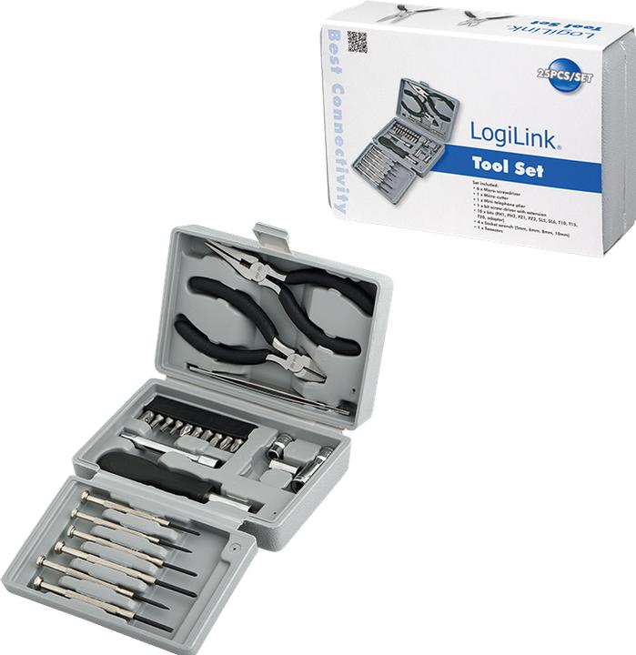 Actual product image LogiLink Screwdriver set (25 pieces)