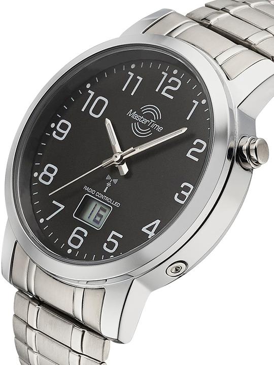 Immagine prodotto Master Time MTGA-10308-22M Radio Serie Basic Uomo 41mm 3ATM (Orologio radiocontrollato, 41 mm)