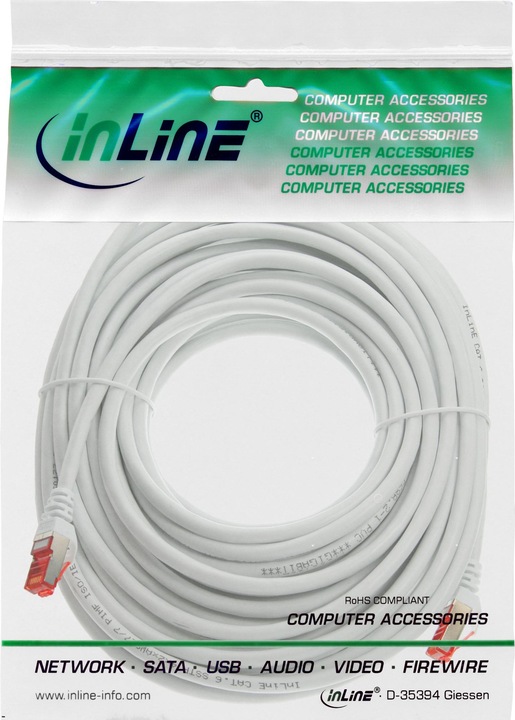 Actual product image InLine Network cable (S/FTP, CAT6, 10 m)