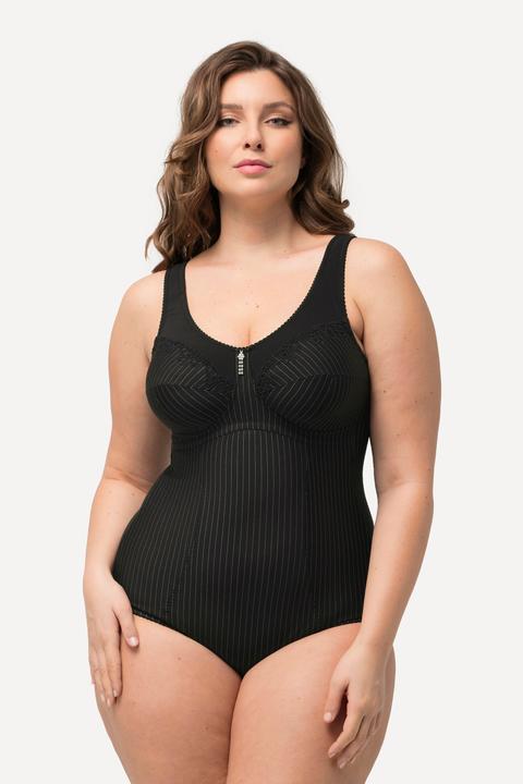 Produktbild Ulla Popken Shaping-Body, Nadelstreifen, ohne BH tragbar (90 C)