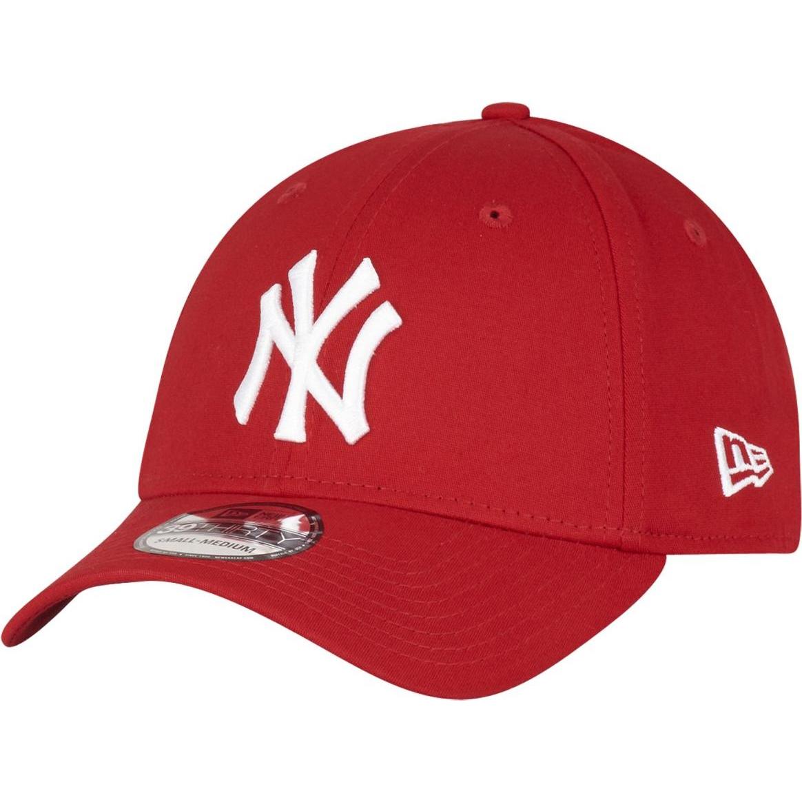New Era, Unisex, Cap, 39Thirty League Basic New York Yankees, Rot, Weiss, (S, M)