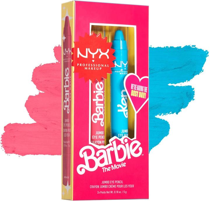 Immagine prodotto NYX Professional Make-Up Kit eyeliner Barbie in edizione limitata (Blu, Rosa)