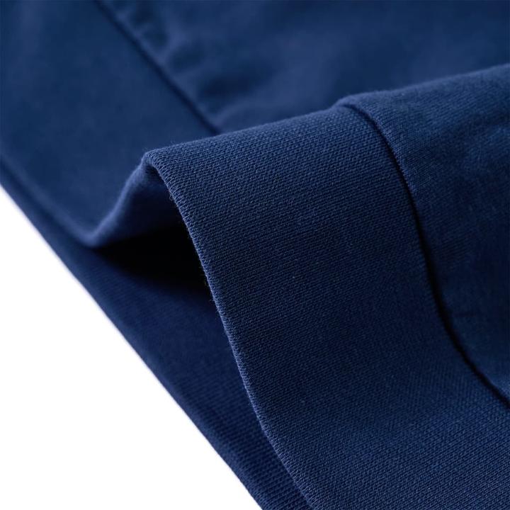 Image du produit vidaXL Sweat-shirt enfant bleu marine 116,Matière : 95% coton. 5 (116)