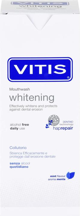 Actual product image Dentaid VITIS Whitening Mouthwash 500 ml (500 ml, Mouthwash)
