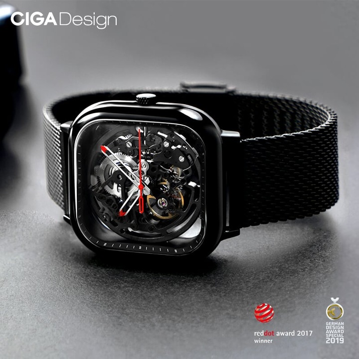 Actual product image Xiaomi CIGA Design - Full Hollow (En) (Chronometers, 40 mm)