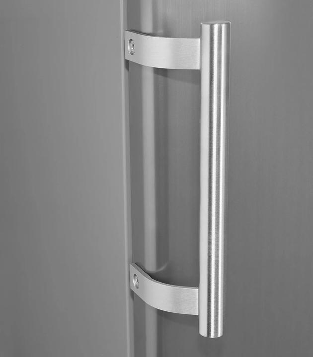 Actual product image Exquisit GS230-H-040E inoxlook, freezer (freestanding) (Stand-alone, 168 l)